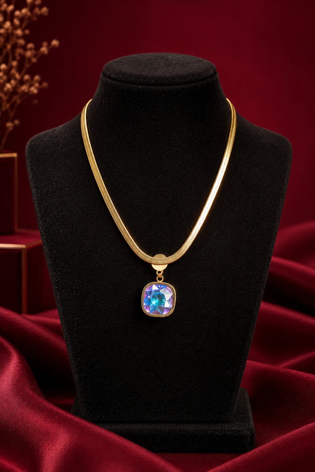 Dami – Colourful Crystal Necklace