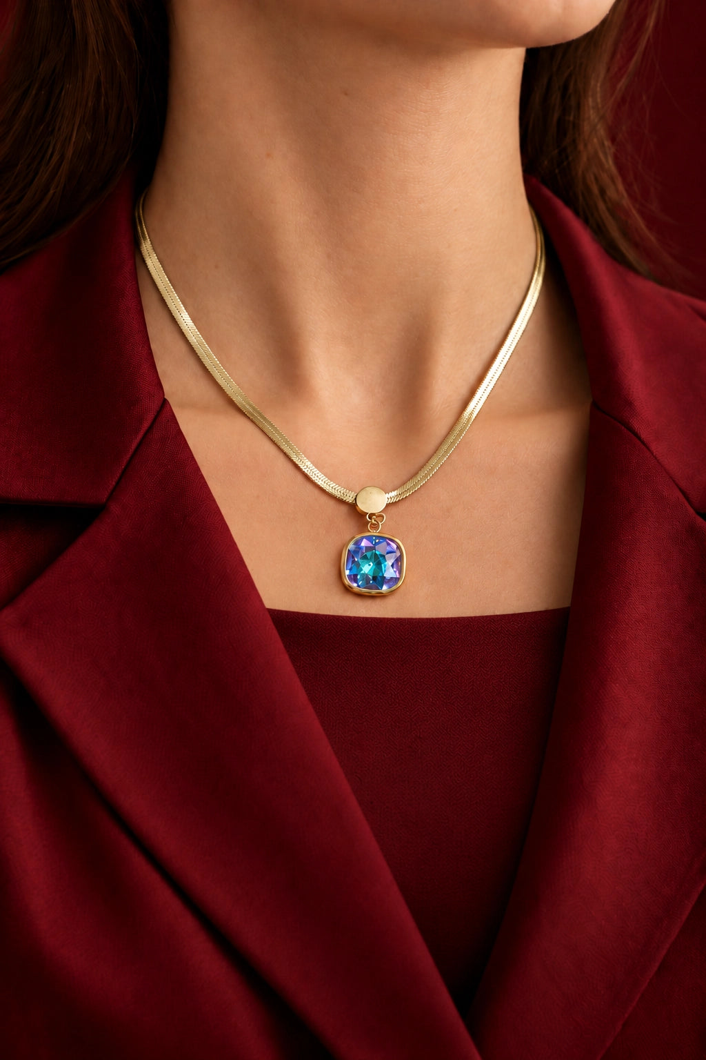 Dami – Colourful Crystal Necklace