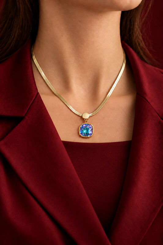 Dami – Colourful Crystal Necklace