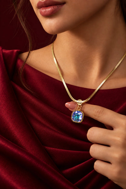 Dami – Colourful Crystal Necklace