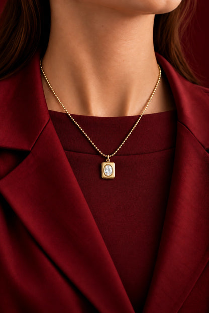 Lorin – Crystal Pendant Necklace