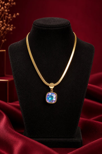 Dami – Colourful Crystal Necklace