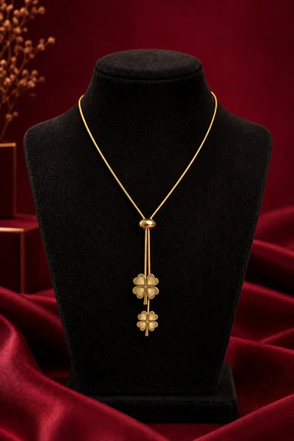 Lior – Floral Drop Necklace