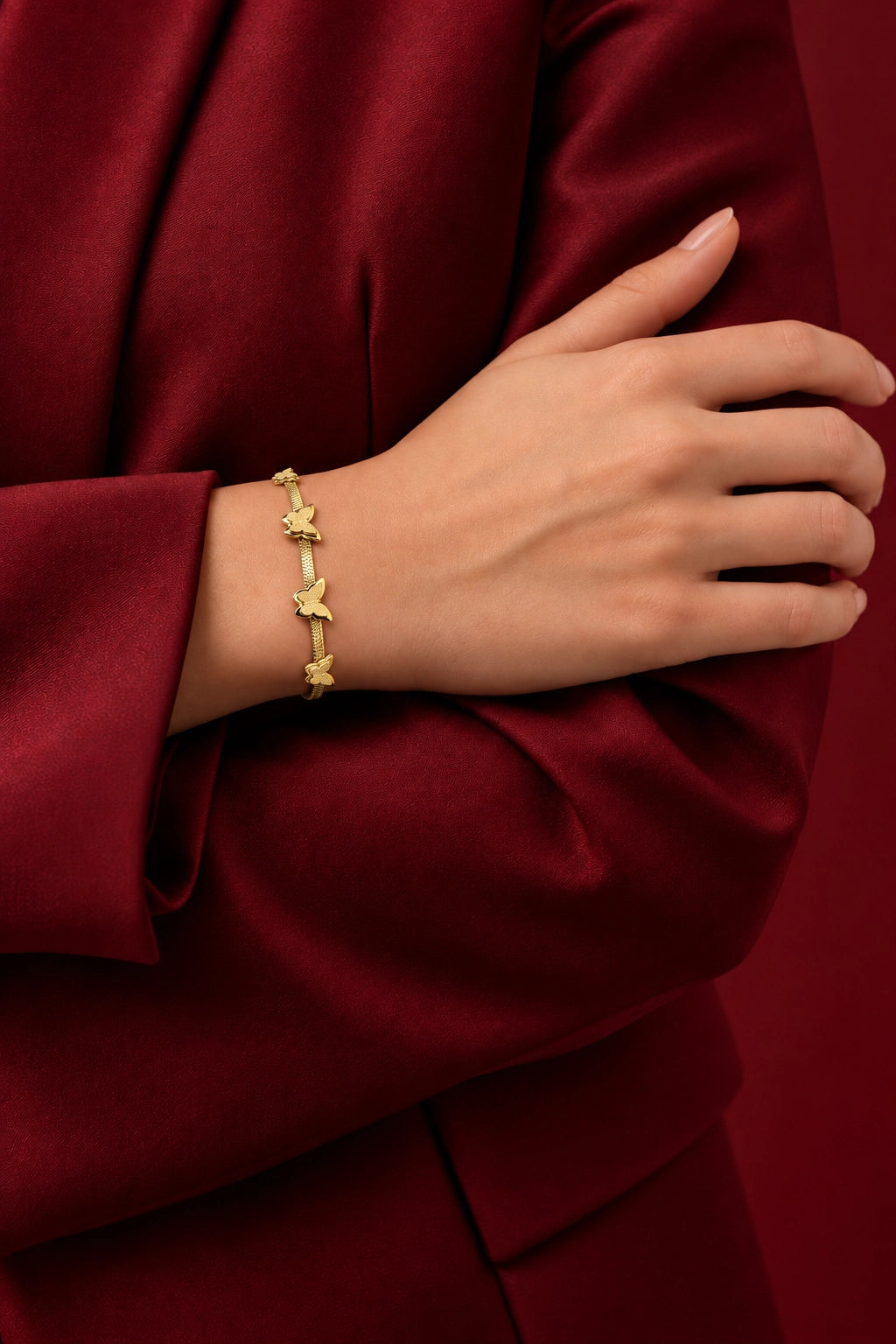 Meher – Gold Butterfly Bracelet