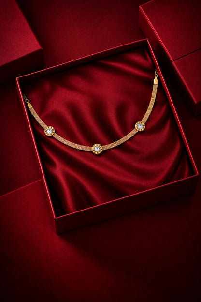Yemin – Triple Crystal Bracelet
